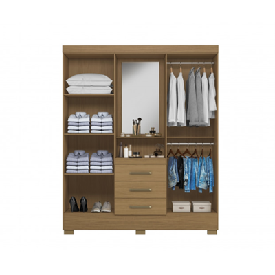 Guarda Roupa Casal Capelinha Com Espelho Paris Atacama Aramóveis Cod 501.070 Guarda Roupa Casal Capelinha Com Espelho Paris Atacama Aramóveis Cod 501.070